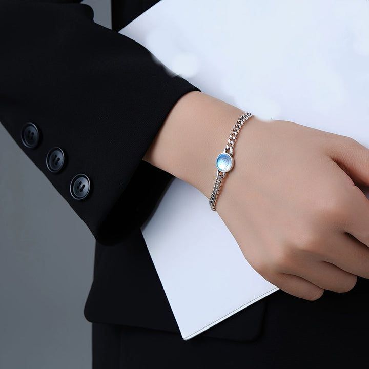 Bracelet en Pierre de Lune Voix Intérieure