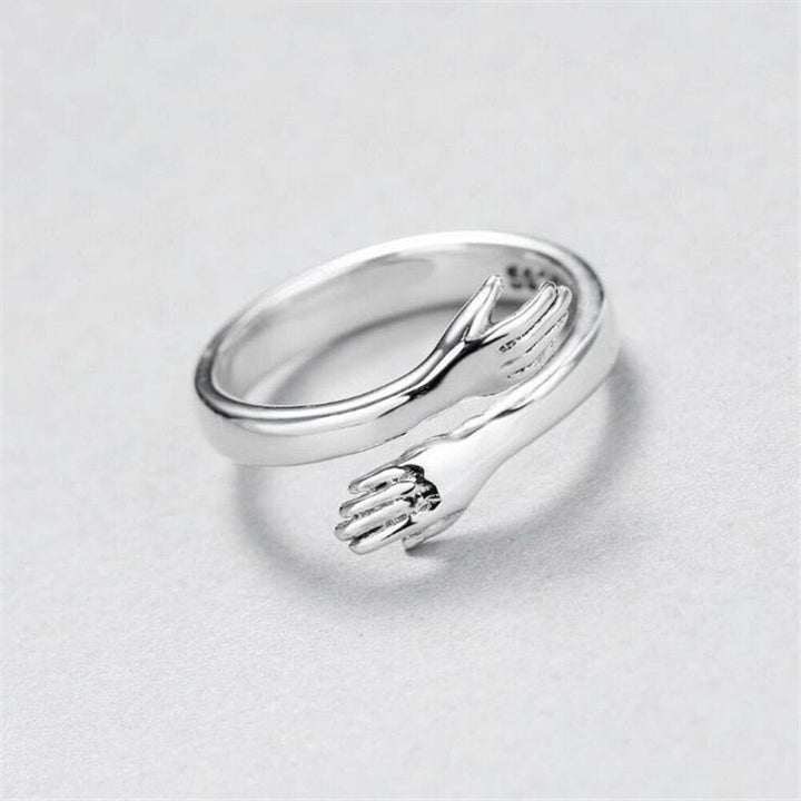 Bague Huggie Argent Réglable